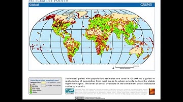 NASA SEDAC Data Overview