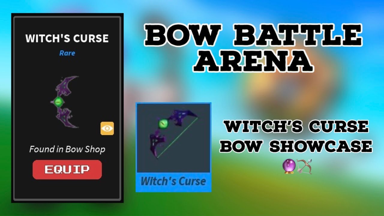 Bow Battle Arena: Witch’s Curse Showcase 🔮🏹 - YouTube