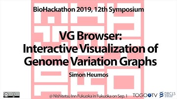 Interactive Visualization of Genome Variation Graphs @ BioHackathon2019