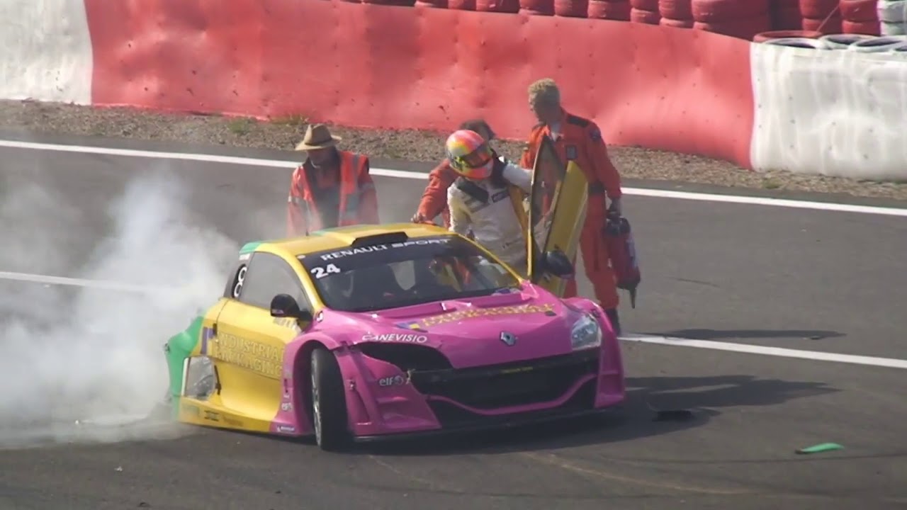 Megane Trophy Crash Spa Francorchamps - Nalio 2010