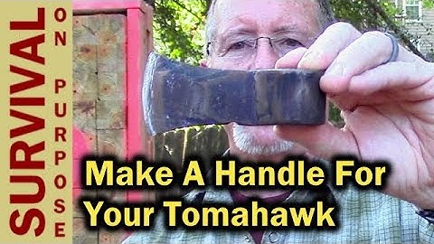 How To Make A Tomahawk Handle From Scratch
