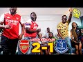 Arsenal 2-1 Everton | Full Fan Reactions |  Gueye Tomiyasu Havertz