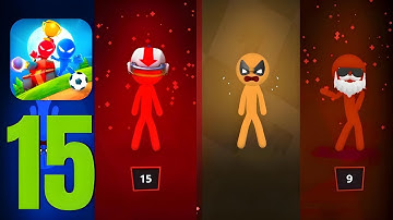 Stickman Party: 4 Player Games - Gameplay Walkthrough Part 15 - (iOS, Android)