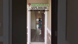 6 BEDROOM HOME! Check out this new construction in 📍 Brownsville, TX!