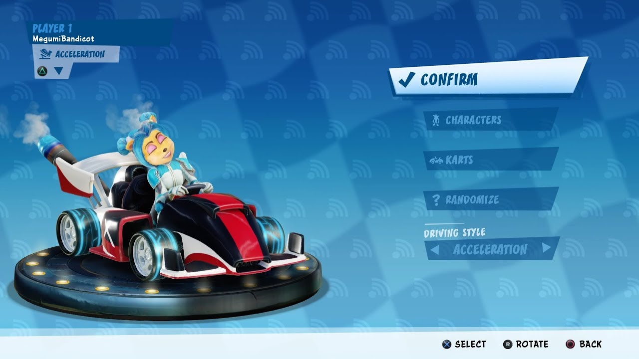 Let's play Crash Nitro Fueled Online - Megumi Bandicoot + Xfinity Flash Kart. (Deep Sea Driving)