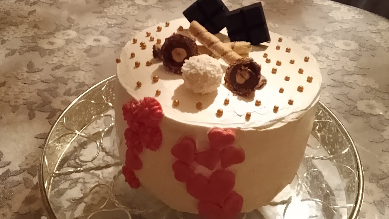 شاركت معاكم طريقة كيك دزاين بجميع التفاصيل