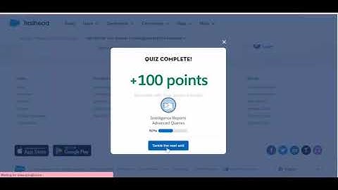 Intelligence Reports Advanced Queries | Salesforce