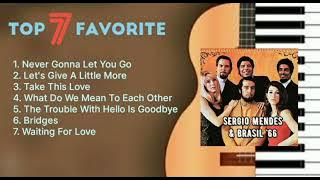 Top 7 Favourite Songs of Sergio Mendes & Brasil '66 Greatest Hits