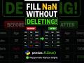 How to ERASE NaN Values correctly !?!?