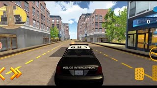 Jogo de carro de perseguição policial American Police Car simulador Gameplay screenshot 3