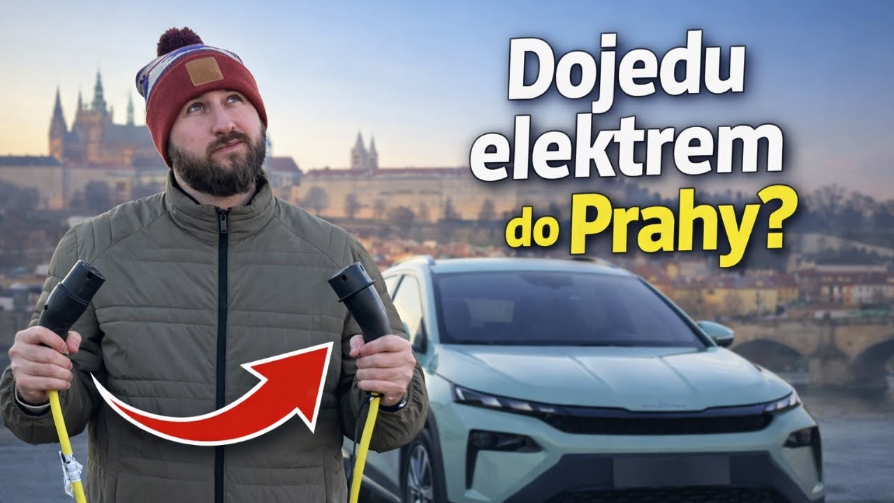 DO PRAHY ELEKTROMOBILEM