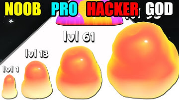 Jelly Raid NOOB vs PRO vs HACKER vs GOD
