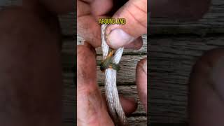 Double Sheet Bend #knot #howto #tie Knots two #rope fun shorts