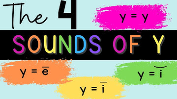 The 4 Sounds of Y: y as a consonant & vowel