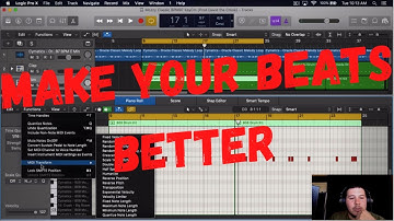 How to Add Bounce (Swing) to your Beats (Logic Pro X)