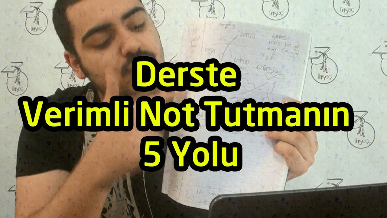 Üniversitede Her Ders İçin Etkili Not Tutma Yöntemleri Üniversitede Her Ders İçin Etkili Not Tutma Yöntemleri