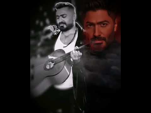 حاله واتس حزينه يا حلمي الغايب اللي مجاش فعلن مايتنسيش وحاولت أتعايش بفشل تامر حسني 2025