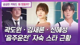 【왜떴을까?】곽도원·김새론·신혜성… '음주운전' 자숙 스타 근황
