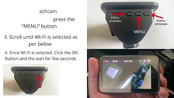 How to connect WIFI to the New OZIMPLIFY 1080P Dual Dashcam