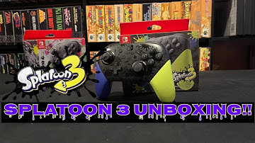 Splatoon 3 Pro Controller UNBOXING!!