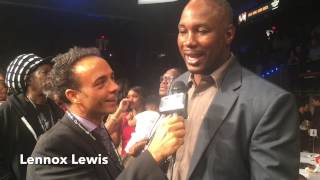 Lennox Lewis interview by Johnny Farace