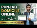 Ghar Baithe Punjab Domicile Online Kaise Banaye | How to Apply for Punjab Domicile Online