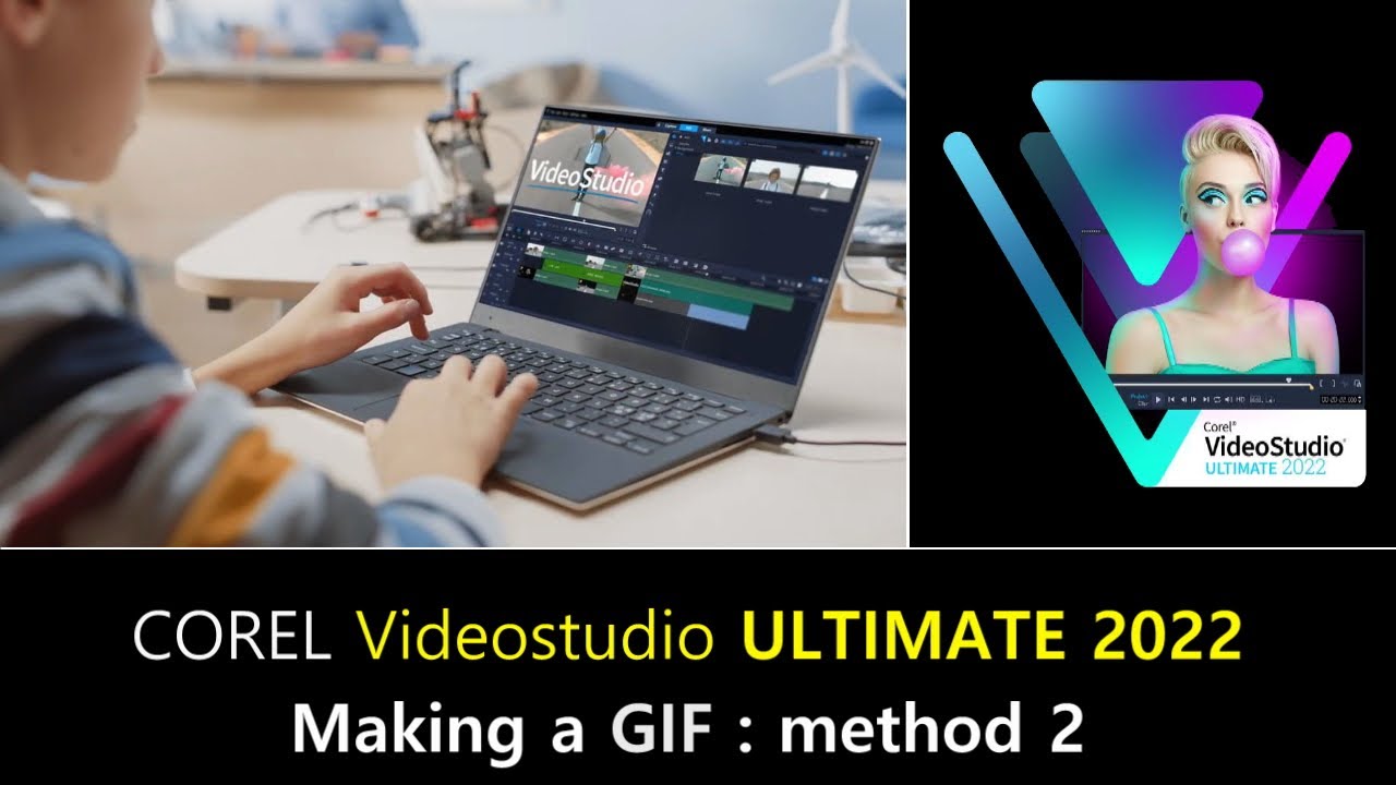 How to quickly create GIFs with VideoStudio 