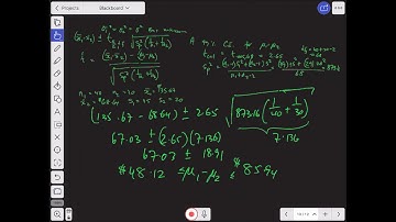 Testing for the Difference Between Population Means Unknown Variances Part II