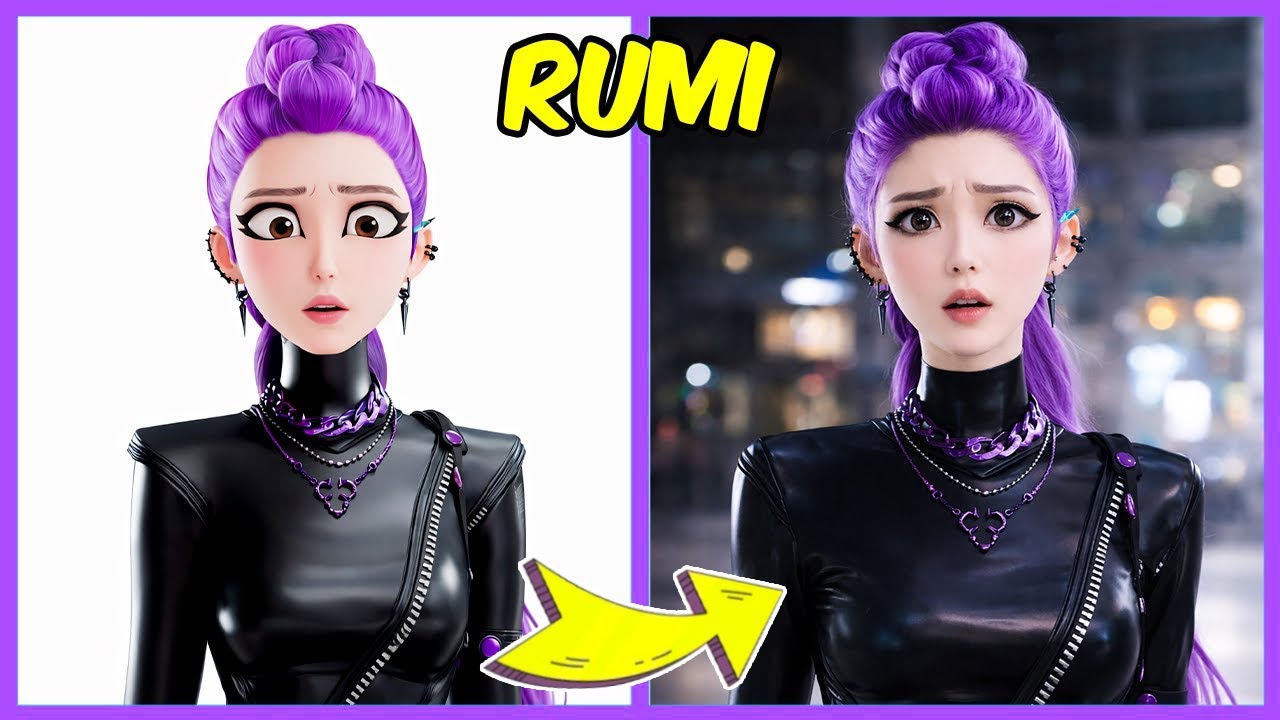 LAS GUERRERAS DEL K-POP versión TIK TOK #32🤯💕Adivina QUIÉN BAILA!🎶LAS GUERRERAS K-POP💜Rumi🔥Zoey💚Jinu