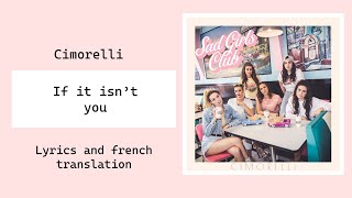 Cimorelli - If it isn't you | Lyrics and french translation