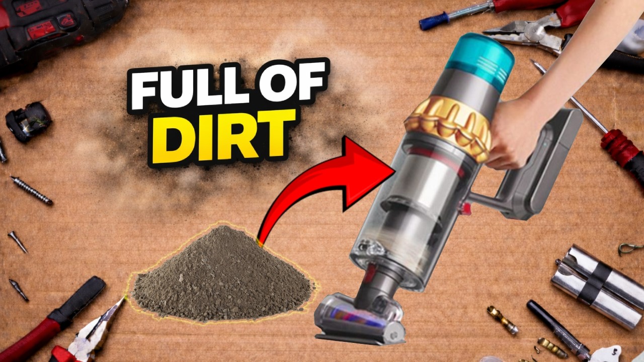 The Hidden Dirt Inside Your Vacuum - DYSON V15 Detect Absolute