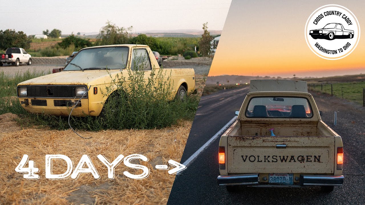 This 1980 Rabbit Pickup sat for 25 years. So I tried to drive it 2,300 ...