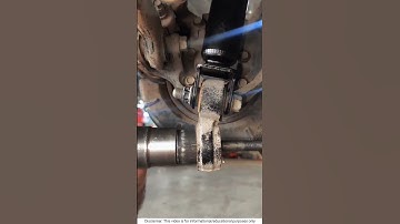 Spindle Bush Replacement 🔧 | Step-by-Step Guide #shortsfeed #automobile #mechanic