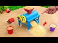 Diy mini Feed Processing machine for farm animals like cow, pig, sheep, duck | Mini Tractor  |
