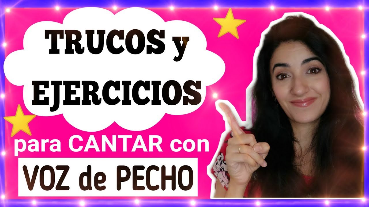 🔴Como CANTAR con VOZ de PECHO⭐COMO HACER la VOZ de PECHO (EJERCICIOS ...