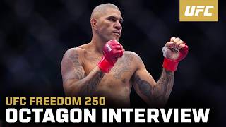 Alex Pereira Octagon Interview | UFC Freedom 250