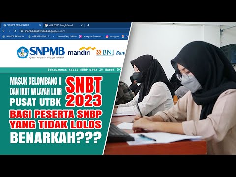 PESERTA SNBP TIDAK BISA MENDAFTAR UTBK-SNBT SEBELUM PENGUMUMAN, MENGAPA???