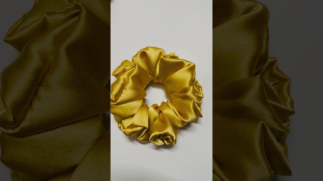 Premium Satin Scrunchies Anti Hair Breakage Ties Set For Girls Women Best