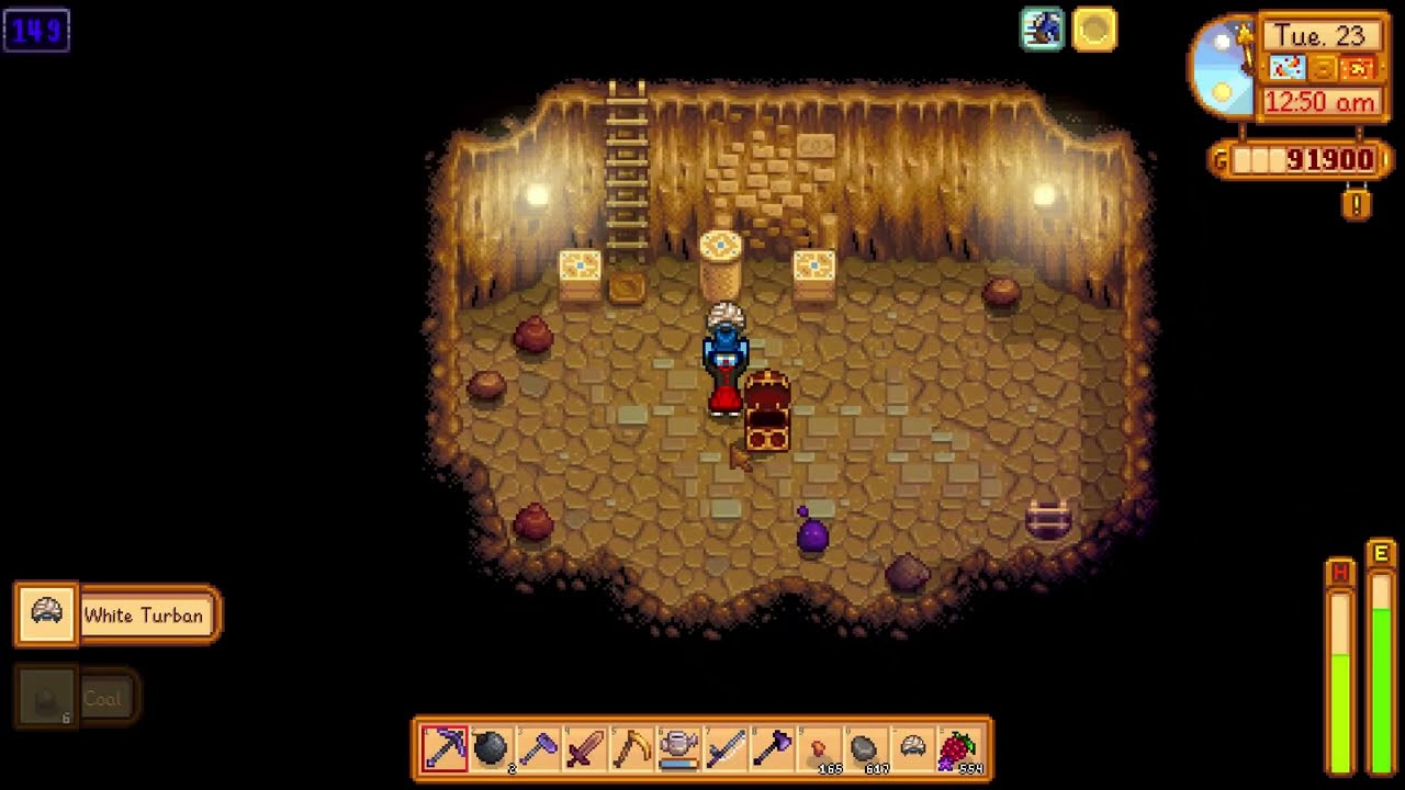 How I got a White Turban item Stardew Valley 1.5 YouTube