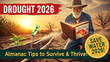 Drought Risks 2026: Watering & Conservation Tips from The Old Farmer