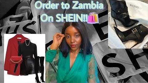 How to order on Shein to Zambia