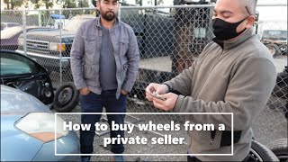 How to buy WHEELS on craigslist/facebook marketplace/ letgo/ offer up