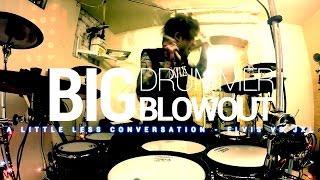 A Little Less Conversation - Elvis Vs JXL Drum Cover BIG DRUMMER BLOWOUT
