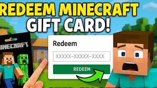 🎮 HOW TO MINECRAFT | Steps to Redeem Gift Card Code 💳 (2025 Guide)