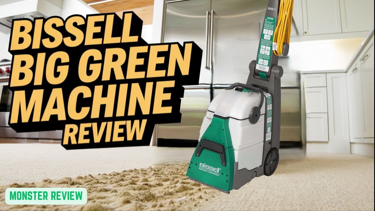 Bissell Big Green Machine Review | Best Carpet Cleaner for Deep