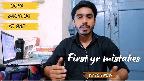 ADVICE for 1ST 2ND 3RD YR(BTECH)||CGPA?GAP YR?BACKLOGS?Placements me matter karta hai??#bitsindri