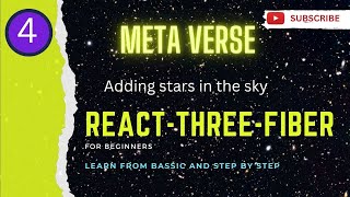 How to add stars in the sky using react three fiber for begginers screenshot 5