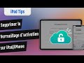 Contourner le verrouillage dactivation sur ipad sans mot de passe  ipad limit au propritaire