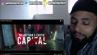 The best technical rapper in Algeria King OF Arabic 🔥 *UK🇬🇧REACTION* 🇩🇿 Mc Artisan Ft exo - Capital