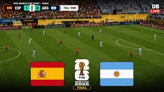 🏆🔴 LIVE | Spain 🇪🇸 vs Argentina 🇦🇷 | FIFA World Cup 2026 ...